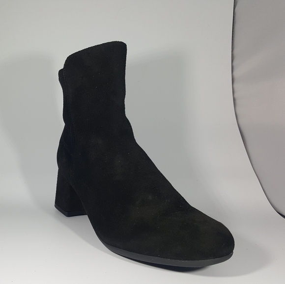 The Flexx Black Suede Ankle Boot - Picture 3 of 4